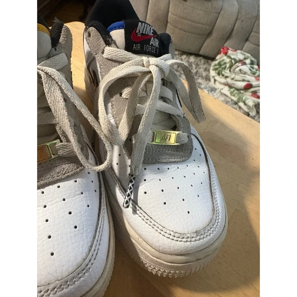 Nike Air Force 1 Low Swingman Ken Griffey Jr Sr White Black‎ DJ5192-100 Kids